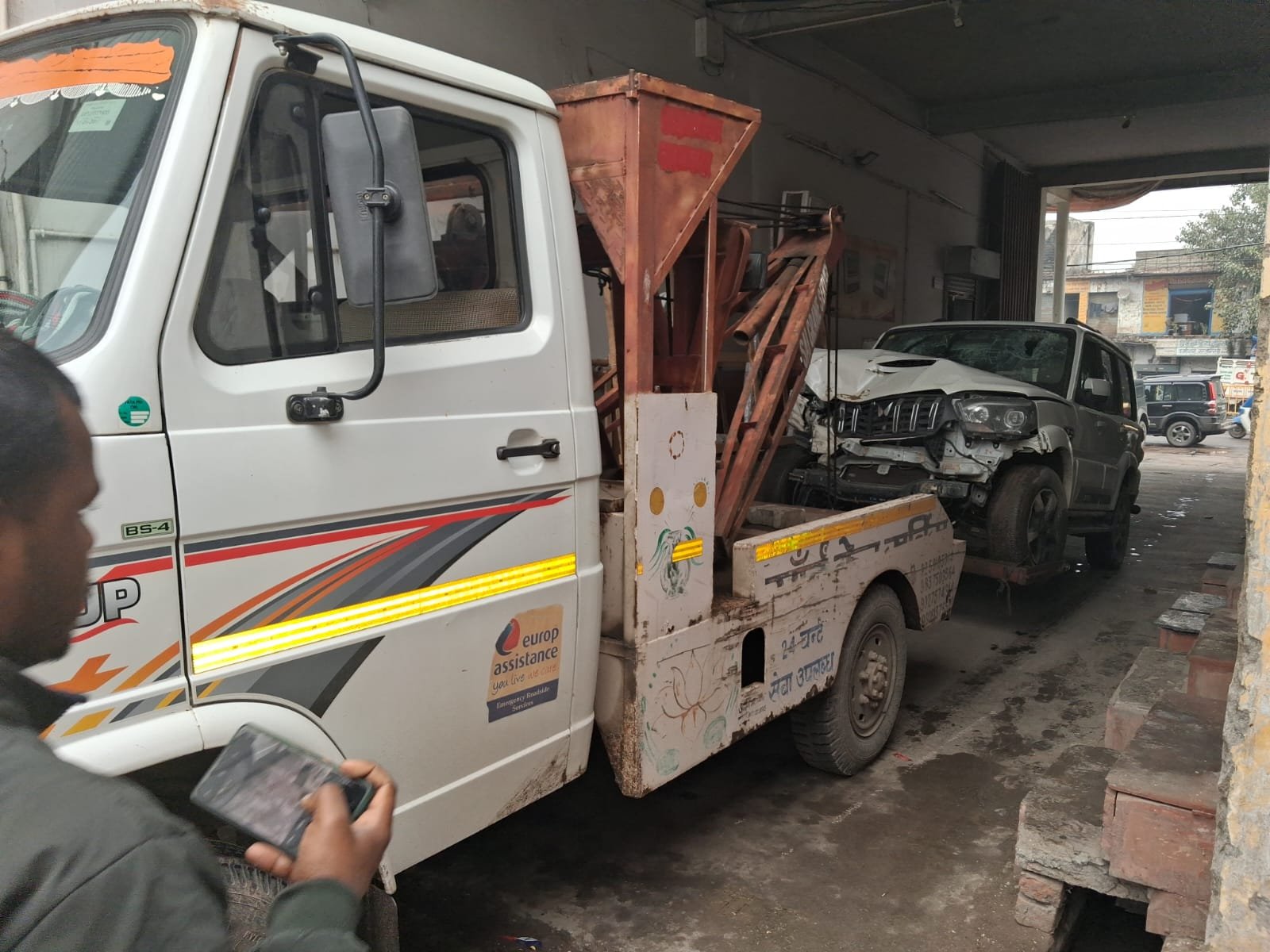 Sai Crane Service Agra - towing and crane work